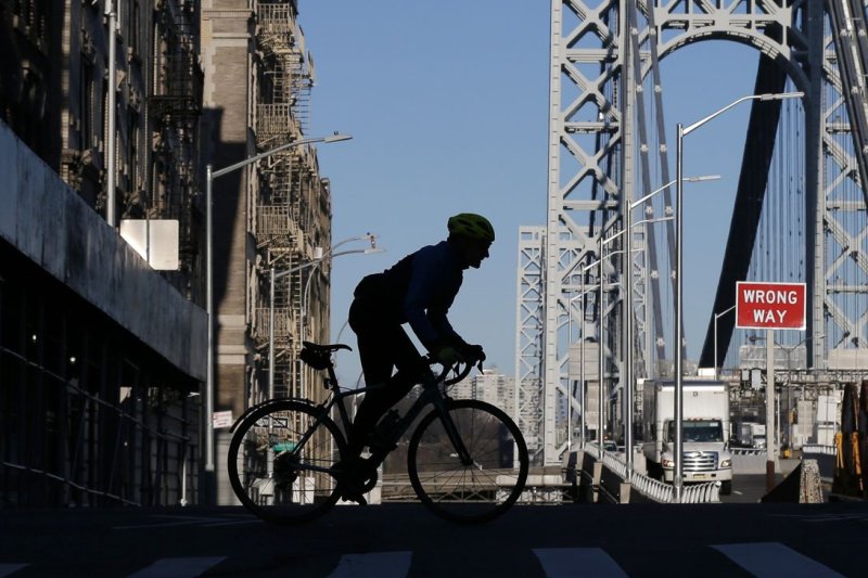 A study of four hospitals in major cities found increases in bicycle- and gun-related injuries last year during COVID-19 pandemic lockdowns. File Photo by John Angelillo/UPI