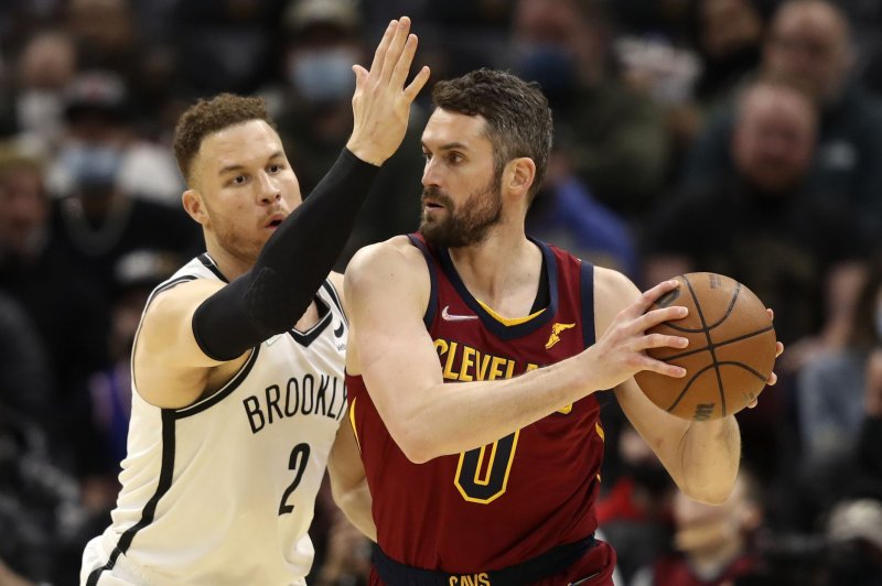 Former Brooklyn Nets forward-center Blake Griffin (L) will provide depth for the Boston Celtics in 2022-23 as center Robert Williams III recovers from knee surgery. File Photo by Aaron Josefczyk/UPI | <a href="/News_Photos/lp/d01c6b7f2e09999594d80982b9f53241/" target="_blank">License Photo</a>