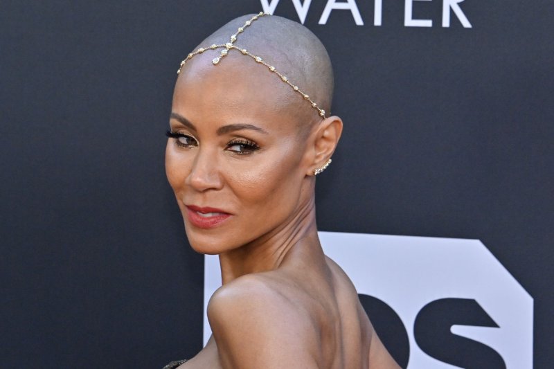 Jada Pinkett Smith will explore life and love in her first memoir. File Photo by Jim Ruymen/UPI | <a href="/News_Photos/lp/1ee5e6d0d6693a818f5af6622b367d47/" target="_blank">License Photo</a>