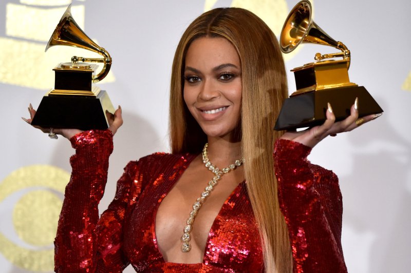 Beyoncé leads this year's Grammy nominees with nine nominations. File Photo by Christine Chew/UPI