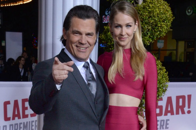 Josh Brolin (L) and his fiance Kathryn Boyd attend the premiere of "Hail, Caesar!" on February 1, 2016. Brolin has been cast as X-Men character Cable in "Deadpool 2" opposite star Ryan Reynolds. File Photo by Jim Ruymen/UPI | <a href="/News_Photos/lp/7227a0267b9321f9ef4764f7f826ccca/" target="_blank">License Photo</a>