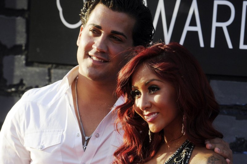 Nicole "Snooki" Polizzi (R) and Jionni LaValle are reportedly doing "great." File Photo by Dennis Van Tine/UPI | <a href="/News_Photos/lp/40cee77ed6bfdb49912984a299fe6408/" target="_blank">License Photo</a>