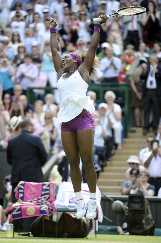 Serena Williams wins fifth Wimbledon crown