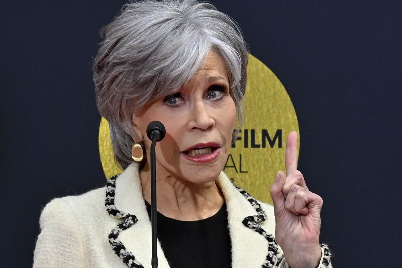 Jane Fonda announced Friday on Instagram that she has been diagnosed with non-Hodgkin's lymphoma. File Photo by Jim Ruymen/UPI | <a href="/News_Photos/lp/24bc3a30dae41f23b34a317e39e81815/" target="_blank">License Photo</a>