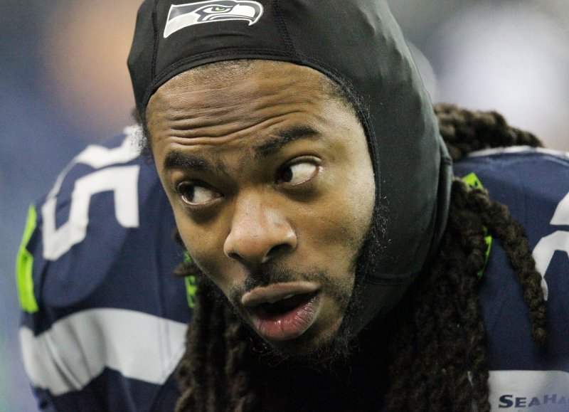 Report: Seahawks' Sherman bids farewell to teammates