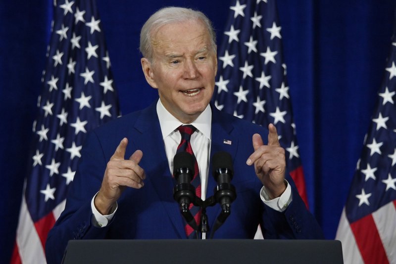 During a visit to Nevada Wednesday, President Joe Biden (pictured Tuesday) called for expanding Medicare's authority to negotiate out-of-pocket drug costs, including a $2 monthly cap on certain generic drugs used to treat chronic conditions and a $35 cap on insulin. Photo by Jim Ruymen/UPI