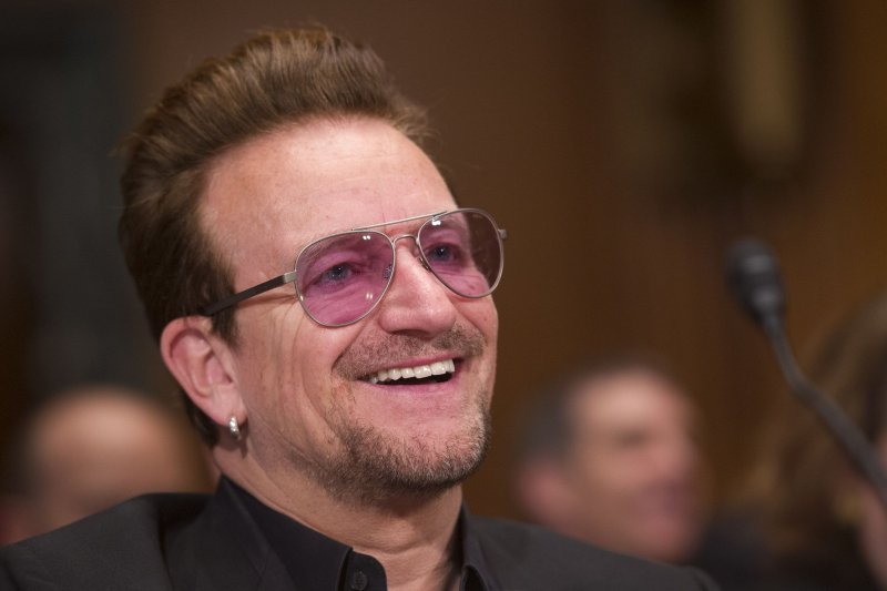 Bono voices Clay Calloway in the new film "Sing 2." File Photo by Kevin Dietsch/UPI