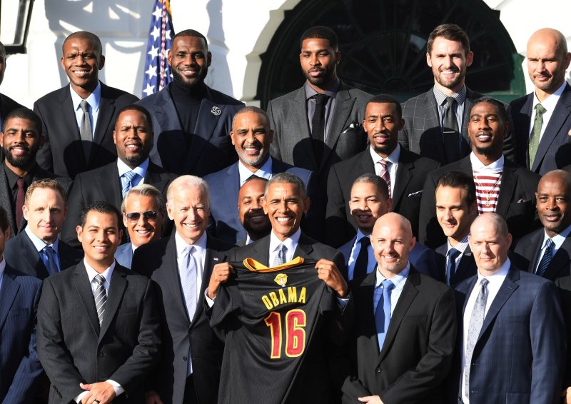President Obama honors 2016 NBA champion Cleveland Cavaliers at White House