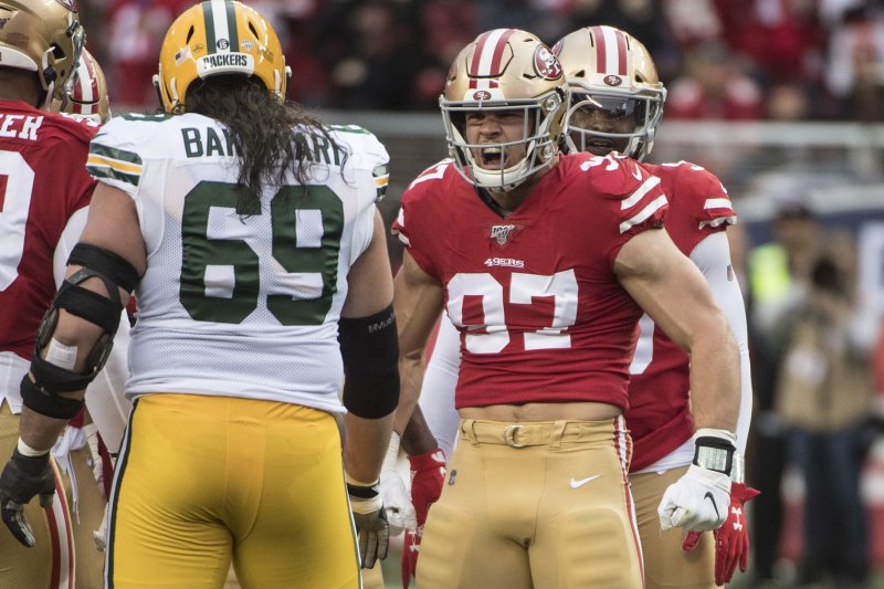 49ers' Nick Bosa clears concussion protocol, will play vs. Packers