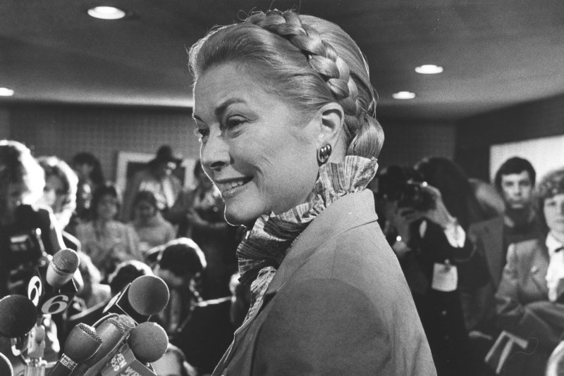 Princess Grace is honored in Philadelphia at a gala celebrating her film career as actress Grace Kelly on March 31, 1982. She died September 14, 1982, when her car plunged off a mountain road by the Cote D'Azur. File Photo by George Bilyk/UPI