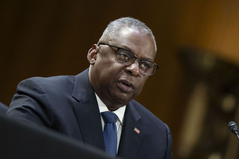 Defense Secretary Lloyd Austin could resume his duties as soon as Tuesday after undergoing a non-surgical procedure for a bladder issue, a Pentagon spokesperson said on Monday. File Photo by Bonnie Cash/UPI