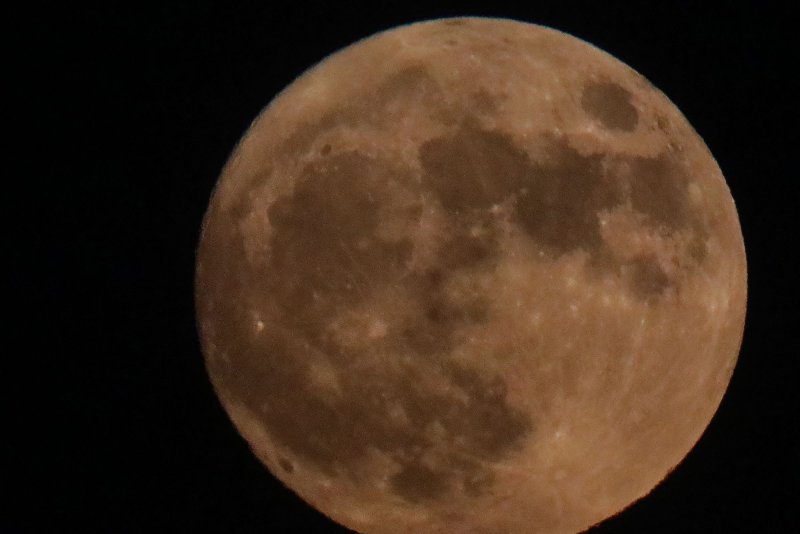 A full moon will fill the night sky during the final weekend of October. In some parts of the world, a partial lunar eclipse will unfold as the moon passes through part of Earth's shadow. The eclipse will be best seen from Europe, Africa and Asia, while people across North America largely miss out on the show. File Photo by Ismael Mohamad/UPI