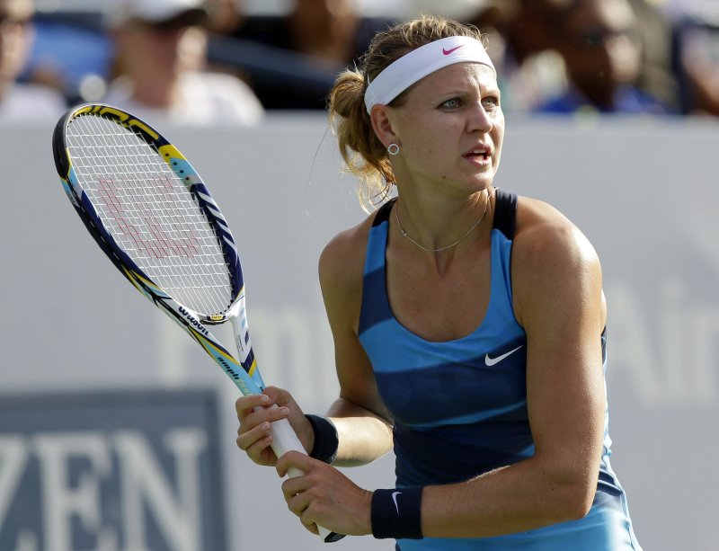 Lucie Safarova, shown at the 2012 U.S. Open, gained 12 spots in the WTA rankings this week after winning the Challenge Bell tournament in Canada. UPI/John Angelillo | <a href="/News_Photos/lp/74ba47f6df094a7b836d2a0ace48dd90/" target="_blank">License Photo</a>