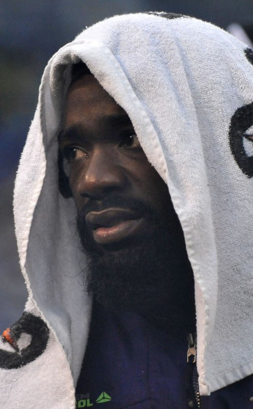 Baltimore Ravens' safety Ed Reed is seen on the sideline as the Ravens play the Detroit Lions at M&T Bank Stadium in Baltimore on December 13, 2009. UPI/Kevin Dietsch