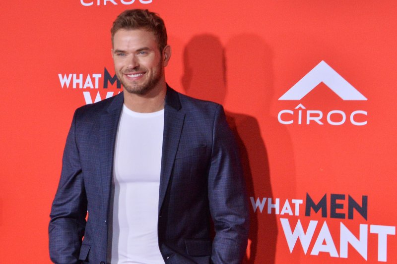 Kellan Lutz and his wife, Brittany Lutz, announced the sex of their unborn second child. File Photo by Jim Ruymen/UPI