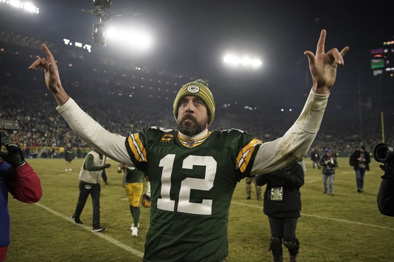 Green Bay Packers quarterback Aaron Rodgers completed 29 of 38 passes for 288 yards and two scores in a win over the Minnesota Vikings on Sunday in Green Bay, Wis. File Photo by Nuccio DiNuzzo/UPI