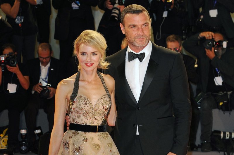 Liev Schreiber (R) and Naomi Watts at the Venice Film Festival premiere of "The Bleeder" on September 2. File Photo by Paul Treadway/UPI