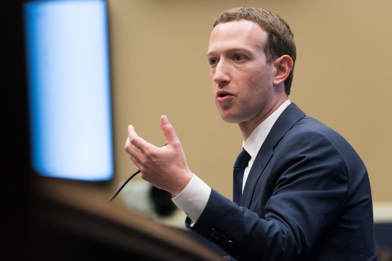 A British official on Tuesday said he would issue a summons to Facebook CEO Mark Zuckerberg if he doesn't agree to testify before a parliamentary committee by May 24. Photo by Erin Schaff/UPI