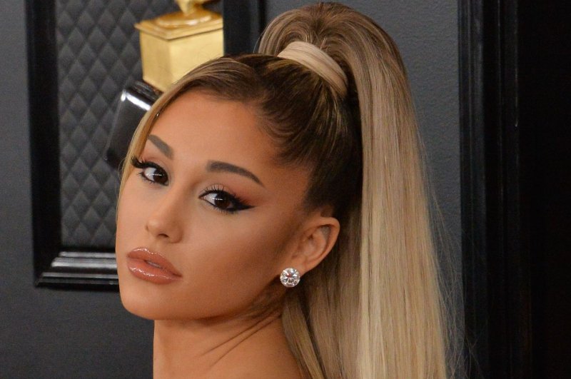 Ariana Grande performed an a cappella version of "Somewhere Over the Rainbow" following news she will star in the "Wicked" film. File Photo by Jim Ruymen/UPI
