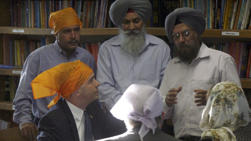 Sikh temple president tried to stop gunman