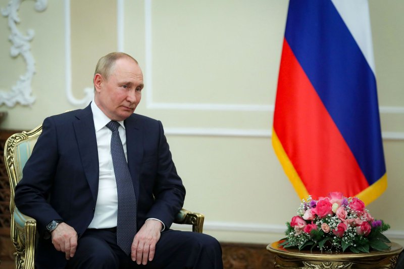Russian President Vladimir Putin, pictured during a meeting with Iranian President Ebrahim Raisi in July, issued a decree on Thursday ordering an increase in Russian troop numbers. File Photo by Iranian Presidential Office/UPI