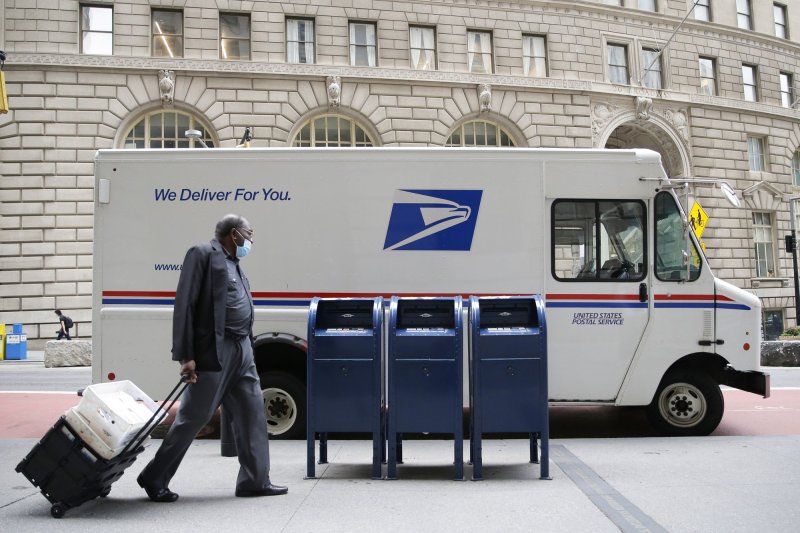 The Senate voted 79-19 to approve a $107 billion bill to overhaul the U.S. Postal Services financials and modernize its services. File Photo by John Angelillo/UPI | <a href="/News_Photos/lp/bfde42b1be653654273bf45608914372/" target="_blank">License Photo</a>