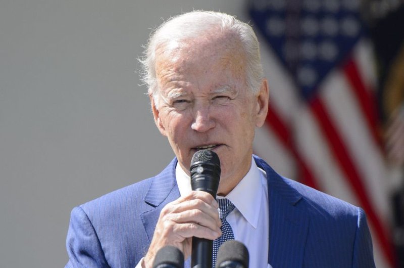 President Joe Biden speaks on lowering healthcare costs and protecting Medicare and Social Security during an event in the Rose Garden at the White House in Washington, D.C., on Tuesday. Photo by Bonnie Cash/UPI