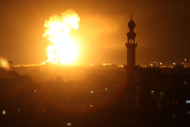 Israel, Gazans exchange airstrikes, rockets; IDF blames Iran