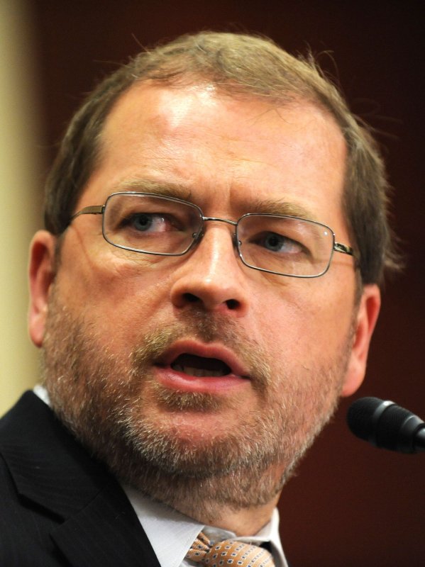 Grover Norquist, President of the Americans for Tax Reform, in Washington, April 14, 2010. UPI/Kevin Dietsch