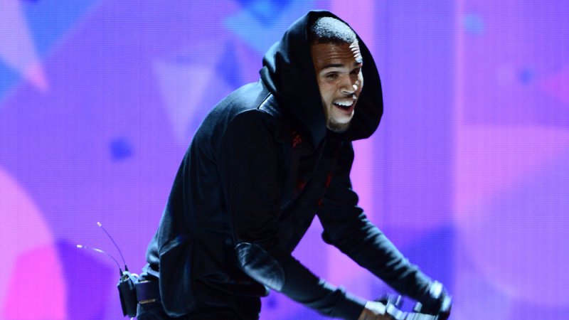 Singer Chris Brown. UPI/Jim Ruymen
