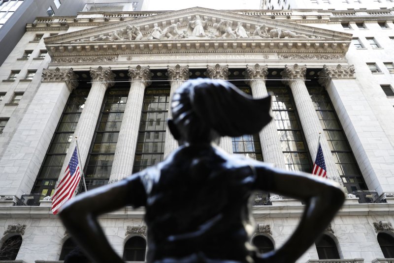The Dow Jones Industrial Average gained 436 points after the Federal Reserve decided to hike interest rates by .75% for the second consecutive month. File Photo by John Angelillo/UPI | <a href="/News_Photos/lp/a7f3e80988d58e61d83fe918846bc2b8/" target="_blank">License Photo</a>