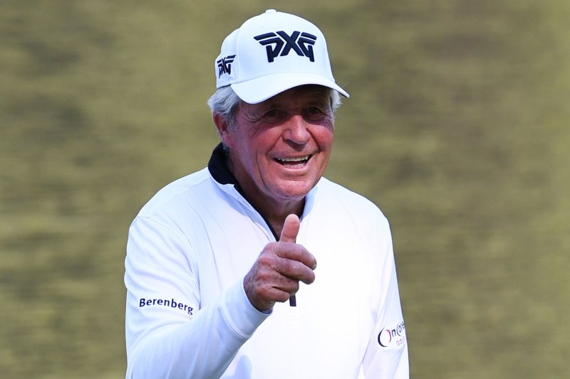 Hall of Fame golfer Gary Player was scheduled to receive the Presidential Medal of Freedom at Thursday at the White House in Washington, D.C. File Photo by Kevin Dietsch/UPI