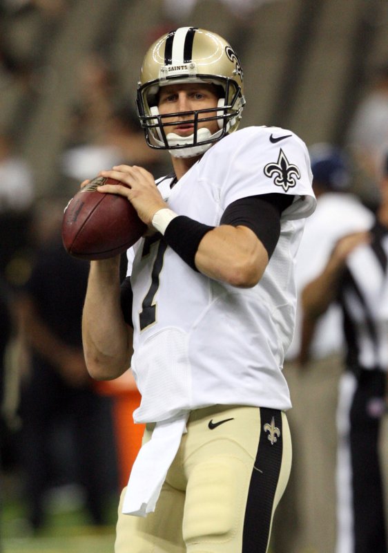 Former New Orleans Saints quarterback Luke McCown played for several teams before announcing his retirement on Friday. File photo by A.J. Sisco/UPI