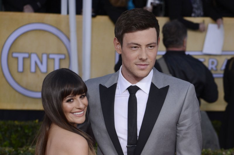 (L-R) Actors Lea Michele and Cory Monteith arrive for the 19th Annual SAG Awards held at the Shrine Auditorium in Los Angeles on on January 27, 2013. UPI/Phil McCarten
