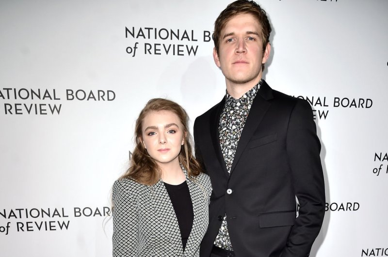 "Eighth Grade" writer and director Bo Burnham (R) with the film's star Elsie Fisher. "Eighth Grade" won big at the Writers Guild Awards alongside television drama "The Americans." File Photo by Steve Ferdman/UPI