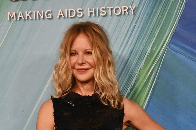 Meg Ryan directed and stars in "What Happens Later." File Photo by Jim Ruymen/UPI