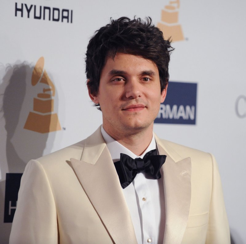 Singer John Mayer arrives at the Clive Davis pre-Grammy party and salute to Antonio 'L.A.' Reid at the Beverly Hilton Hotel in Beverly Hills, California on February 9, 2013. UPI/Jim Ruymen