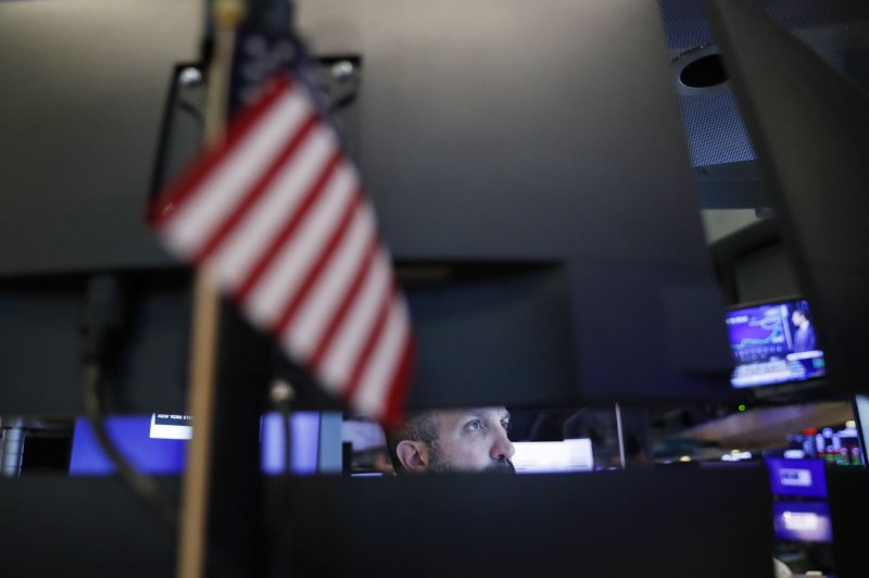 The Dow Jones Industrial Average gained 332 points as markets rose for the second consecutive day after strong corporate earnings overshadowed a contracting GDP. File Photo by John Angelillo/UPI | <a href="/News_Photos/lp/0ed7aec6194caf65507822c386803c19/" target="_blank">License Photo</a>