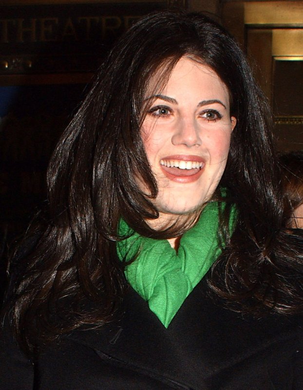 NYP2003022802 - NEW YORK, Feb. 28 (UPI) - Monica Lewinsky attends the Feb 27, 2003, opening night festivities for the Broadway play, "Take Me Out." ep/Ezio Petersen UPI