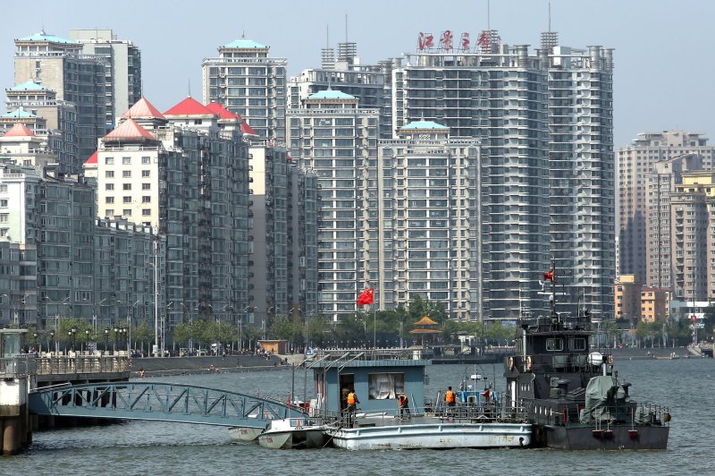More North Koreans are in Dandong, China, where real estate prices have been rising since diplomacy has dominated on the Korean Peninsula. File Photo by Stephen Shaver/UPI