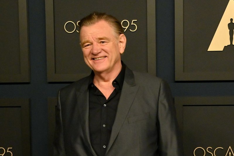 Brendan Gleeson attends the 95th annual Oscars nominees luncheon at the Beverly Hilton in California on February 13. The actor turns 68 on March 29. File Photo by Jim Ruymen/UPI