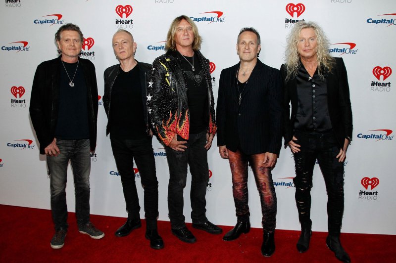 Def Leppard announced the rescheduled dates for their stadium tour with Mötley Crüe, Poison and Joan Jett and the Blackhearts. File Photo by James Atoa/UPI | <a href="/News_Photos/lp/17720cf57c191c0e8db89d2d524075a5/" target="_blank">License Photo</a>