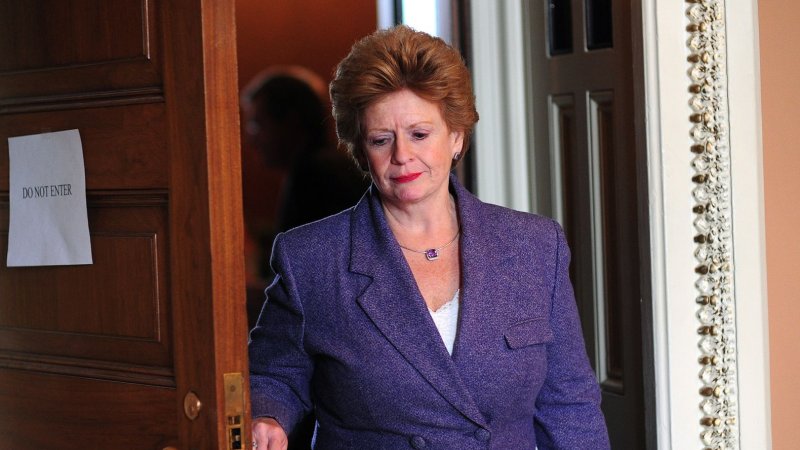 Sen. Debbie Stabenow (D-MI) says it is important to "move prudently" on the farm bill. UPI/Kevin Dietsch