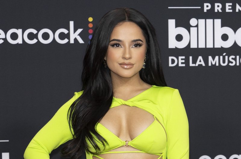 Becky G announced her engagement to Sebastian Lletget, a professional soccer player for FC Dallas. File Photo by Gary I. Rothstein/UPI