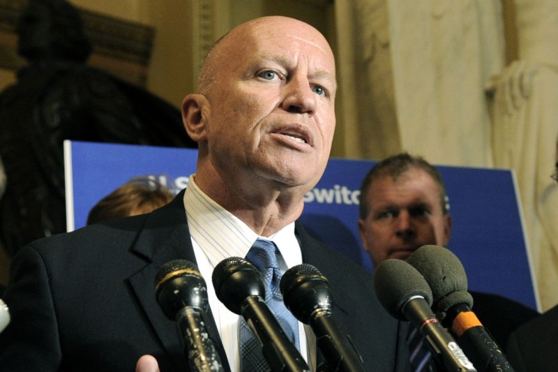 Rep. Rep. Kevin Brady sponsored the American Research and Competitiveness Act, passed by the House on May 9, 2014. (UPI Photo/Kevin Dietsch) | <a href="/News_Photos/lp/a1cc835cc13d0cda8d1ee8e209ee9ad3/" target="_blank">License Photo</a>