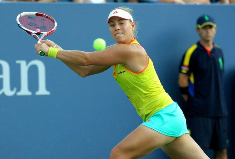 Angelique Kerber, shown at last year's U.S. Open, was beaten in a second-round match Tuesday by Mona Barthel at the WTA's Qatar Total Open. UPI Photo/Monika Graff