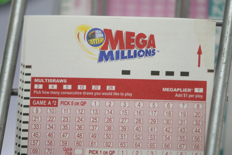 A Maryland man won a $1 million Mega Millions prize from a ticket he bought because he couldn't remember which lottery drawing had a historic jackpot in November. File Photo by John Angelillo/UPI