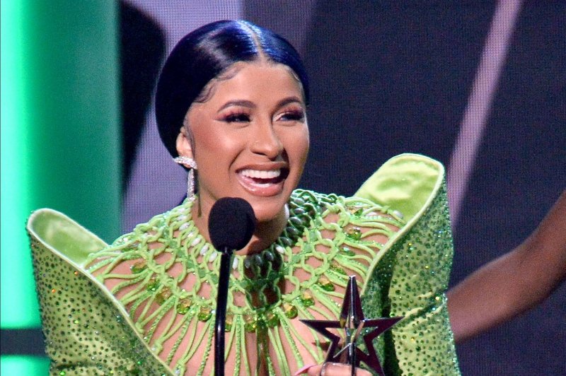 Cardi B, Offset and their daughter, Kulture, will voice characters in an episode of "Baby Sharks' Big Show!" in April. File Photo by Jim Ruymen/UPI | <a href="/News_Photos/lp/c4555e3cc59dc16b3f6fd39d4028f50d/" target="_blank">License Photo</a>