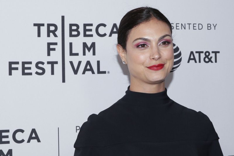 Actress Morena Baccarin's new romantic comedy "Ode to Joy" opens Friday. File Photo by John Angelillo/UPI | <a href="/News_Photos/lp/7d28a9973ac375eb399d543bea2b4a66/" target="_blank">License Photo</a>