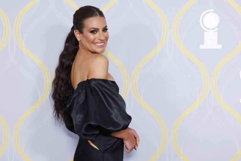 Lea Michele (pictured) and Darren Criss reunited on the Apple TV+ series "Carpool Karaoke: The Series." File Photo by John Angelillo/UPI